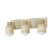 Pompeii Three Light Bath Vanity in Travertine / Oyster (16|10623TVOY)
