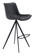 Aki Bar Chair in Black (339|101289)