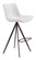 Aki Bar Chair in White, Walnut (339|101288)