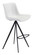 Aki Bar Chair in White, Black (339|101287)