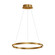 Groove 5CCT LED Pendant in Gold (86|E52724-GLD)