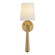 Bridgette One Light Vanity in Brushed Gold/White Linen (452|WV497106BGWL)