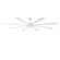 Size Matters 84''Ceiling Fan in Matte White (441|FR-W2403-84-MW)