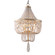 Candia Four Light Chandelier in Beach White (374|H9116-4W)