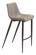 Magnus Bar Chair in Gray, Walnut (339|101277)