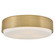 Cedric LED Flush Mount in Lacquered Brass (13|30075LCB)