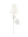 Primrose One Light Wall Sconce in Textured White (59|19701-TWH)