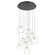 Portocolom LED Pendant in Black, Shiny Gold (217|206084A)
