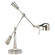 RL 67 One Light Desk Lamp in Polished Nickel (368|RL14030PN)