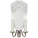 Adelaide LED Wall Sconce in Mirror and Butler's Silver (368|RL 2775MIR/BS)