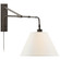 Brompton One Light Swing Arm Wall Lamp in Bronze (368|RL 2500BZ-L)
