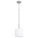 Rutherford One Light Pendant in Satin Nickel (19|3307-65)