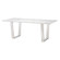 Catrine Dining Table in White (325|HGSX192)