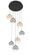 Seven Light Chandelier in Gold (40|48928-045)