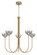 Iissa Five Light Chandelier in Gold (40|48922-029)