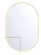 Linden LED Mirror in Gold (40|48520-010)