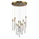 Celine LED Chandelier in Brass (78|AC12143BR)