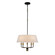 Providence Five Light Pendant in Black, Brushed Brass (78|AC12035BB)