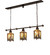 Cottage Mission Three Light Island Pendant (57|278798)