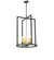 Porte Tournante Six Light Pendant in Old Wrought Iron (57|278780)