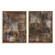 Molten Patina Framed Canvases, Set/2 in Light Oak (52|32433)