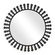 Aziel Mirror in Satin Black (52|08237)
