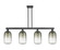 Arcadia Four Light Island Pendant in Matte Black (405|716-4I-BK-G482-7SL)