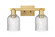 Arcadia Two Light Bath Vanity in Brushed Brass (405|716-2W-BB-G559-5SDY)