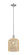 Arcadia One Light Pendant in Brushed Satin Nickel (405|716-1S-SN-G559-8ME)