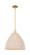 Arcadia One Light Pendant in Satin Gold (405|716-1S-SG-NBD-16-NAT)