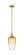 Arcadia One Light Pendant in Brushed Brass (405|716-1S-BB-G484-7AM)