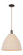 Arcadia One Light Pendant in Oil Rubbed Bronze (405|716-1P-OB-NBD-16-NAT)