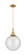 Caden One Light Pendant in Satin Gold (405|447-1P-SG-G204-12)