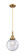 Caden One Light Pendant in Brushed Brass (405|447-1P-BB-G204-8)