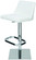 Rome Adjustable Stool in White (325|HGAR193)