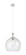 Ballston One Light Pendant in Brushed Satin Nickel (405|415-1PR-SN-G124-14)