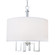 Maya Four Light Chandelier in Polished Nickel (185|9677-PN-WS)