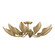 Juneway Ten Light Flush Mount in Luxe Gold (47|48221)
