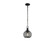 Calypso One Light Mini Pendant in Matte Black (62|6802-M1L BLK)