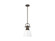 Duncan One Light Pendant in Rubbed Bronze (62|3604-S RBZ-WH)