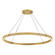 Althea LED Chandelier in Lacquered Brass (138|FR41478LCB)