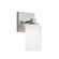 Leo One Light Wall Sconce in Satin Nickel (162|LEOS0509MBSN)