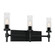 Huntington Three Light Vanity in Black (162|HNTV2411MBBK)