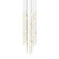 Constellation LED Pendant in Satin Brass (69|2012.38W)