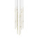 Constellation LED Pendant in Satin Brass (69|2012.38C-27)