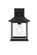Saul One Light Outdoor Wall Sconce in Black (173|OD612W13BK)