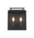Valentin Two Light Outdoor Wall Sconce in Black (173|OD418W12BK)