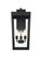 William Three Light Outdoor Wall Sconce in Black (173|OD405W28BK)