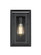 Etting One Light Outdoor Wall Sconce in Black (173|OD355W12BK)