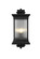 Collins Three Light Outdoor Wall Sconce in Black (173|OD316W24BK)